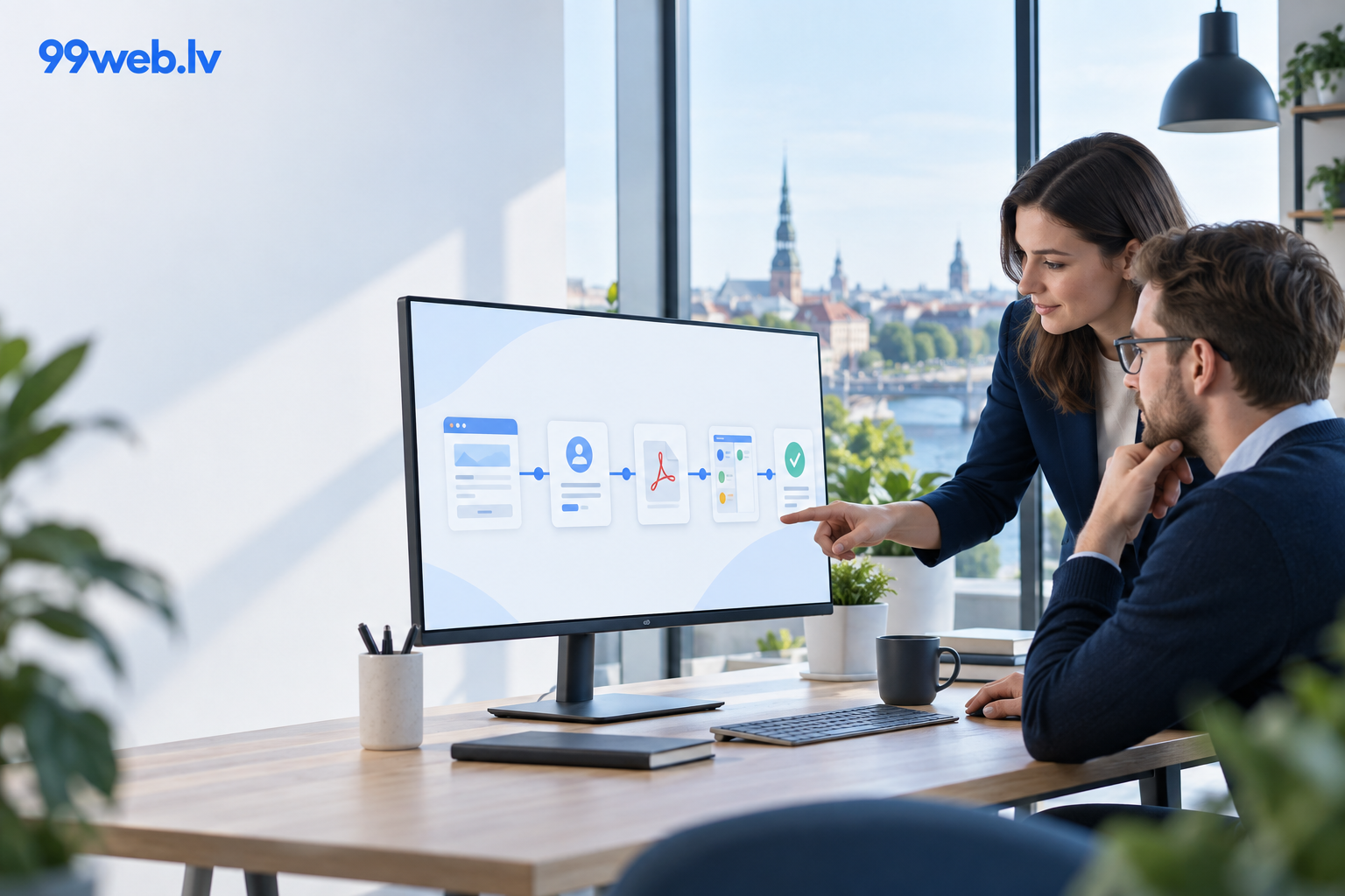 Uzņēmuma vadības sistēmas un procesu digitalizācija
